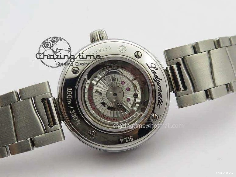 0106 De Ville Lady 34mm SS V6F 1:1 Best Edition Black MOP Dial On SS Bracelet SEIKO NH05A UrbanStyle 8152